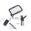 2X LED Magnifying Glass with Large Rectangular Lens, Bright Illumination, Foldable Handle for Reading Seniors 4