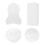 Clear Gel Ankle Pad Adhesive Ankle Protectors-rectangle 1 2