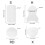 Adjustable Ankle Cushion Invisible Adhesive Gel Ankle-round 8 4