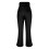Women's fleece flared pants with pockets,-Dark Grey S 5