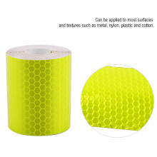 Nastro riflettente giallo-verde fluorescente, ideale compatibile con riflessione ad ampio angolo su veicoli, barche, campi da golf e attrezz