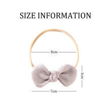 Fashion Khaki Bands for Your Toddler, Super Gentle and Stretchy Nylon - 14 Pieces Set, Suitable for Daily Outfits