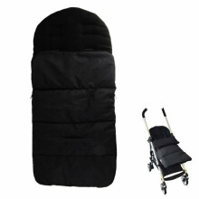 Saco de dormir para carrinho de bebê, ideal para todas as estações. O saco de dormir quente para o inverno oferece ajuste de temperatura e p