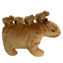 Set mit 5 Wasserschwein-Plüschtieren, perfektes Geschenk für Kinder