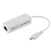 Karta sieciowa Micro USB do portu Ethernet RJ45 dla płyty głównej Raspberry Pi Zero 1.3/W