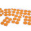 Versatile Markers: High Quality Paper Countless Uses Sticker Labels, Fluorescent Orange, Self-Adhesive, Permanent Color Code Dot, Non-Woven 1