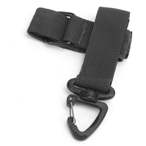 Portable Gear Organizer Compatible with Tactical Use, Glove Holder With Adjustable Hook And Loop Strap, Quick Release Button Compatible with