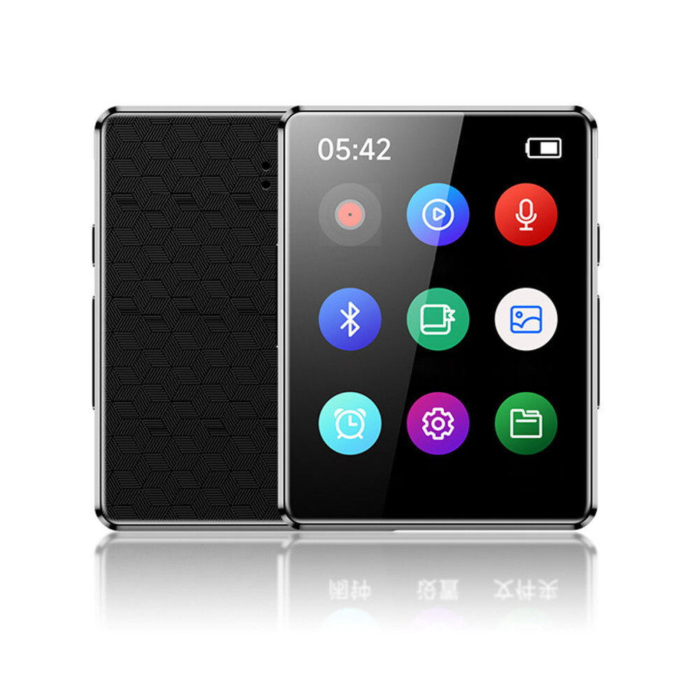 Entertainment Maestro: Bluetooth 5.3 Full Touch Screen Mp3 Player, Hifi Sound, And Multifunctional Features For A Comprehensive Media Experi 3545974751635