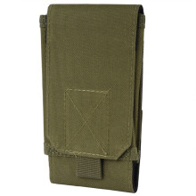 Funda táctica para teléfono compatible con dispositivos de pantalla de 7 pulgadas, funda de transporte Molle con correas de sujeción intelig