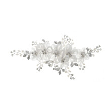 Barrette à cheveux ornée de strass scintillants, style vintage, pour demoiselles d'honneur, accessoire élégant idéal pour les occasions spéc