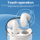 Innovative True Wireless Earbuds, Bluetooth 5.3, Noise Cancelling, Long Battery Life, Touch Control, Designed Compatible with Ultimate ComCo 4