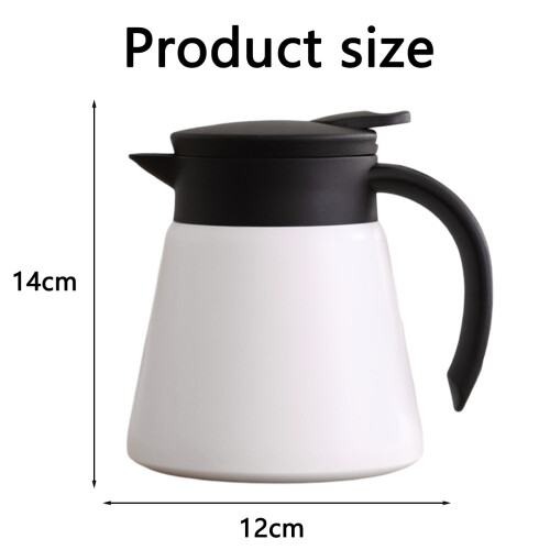 Κανάτα θερμός 880ml, καφετιέρα από ανοξείδωτο ατσάλι με κουμπί πίεσης στο πάν 1