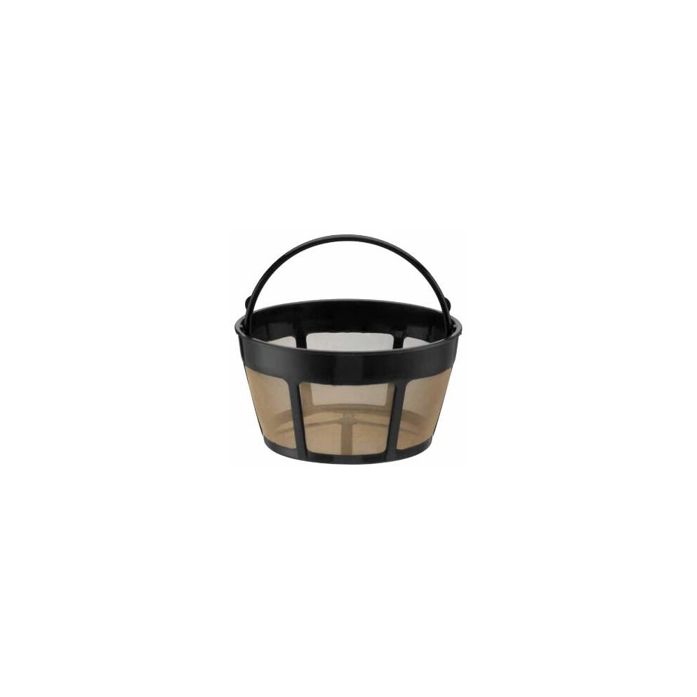 The Reusable 8-12 Basket Coffee Filter Is Suitable Compatible With Coffee Machines And Brewing Machines. Replace The Reusable Coffee Filter- Golden 3564946424940
