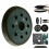 Hook And Loop Replacement Sander Pad, Extra Hard Backing Compatible with Durability And Long Service Life, High-Efficiency With 8 Dust Colle 2