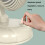 F10 Portable Silent Desktop Retro Oscillating USB Fan (Plain Green)HY 3