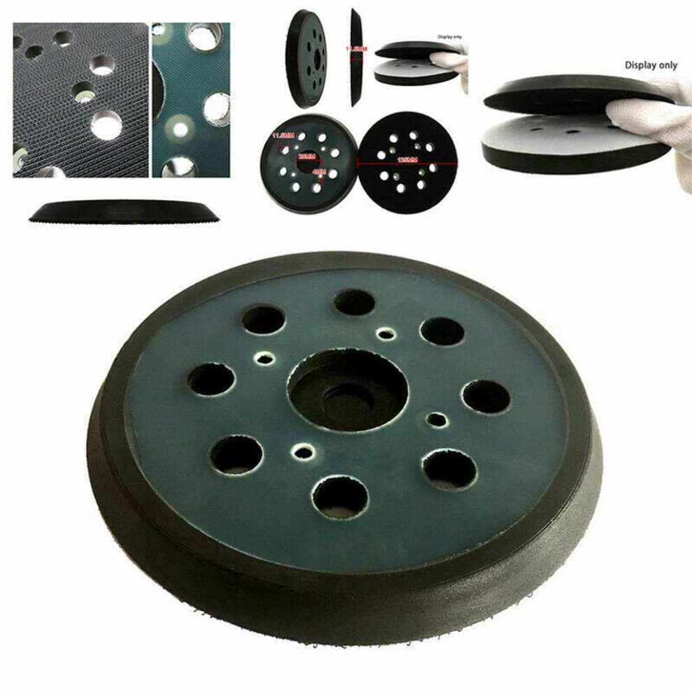 Flexible Foam Pad Compatible With Orbital Sander, Hook And Loop Replacement Sander Pad With High-Density Hook Compatible With Strong Stickne 3564946425916