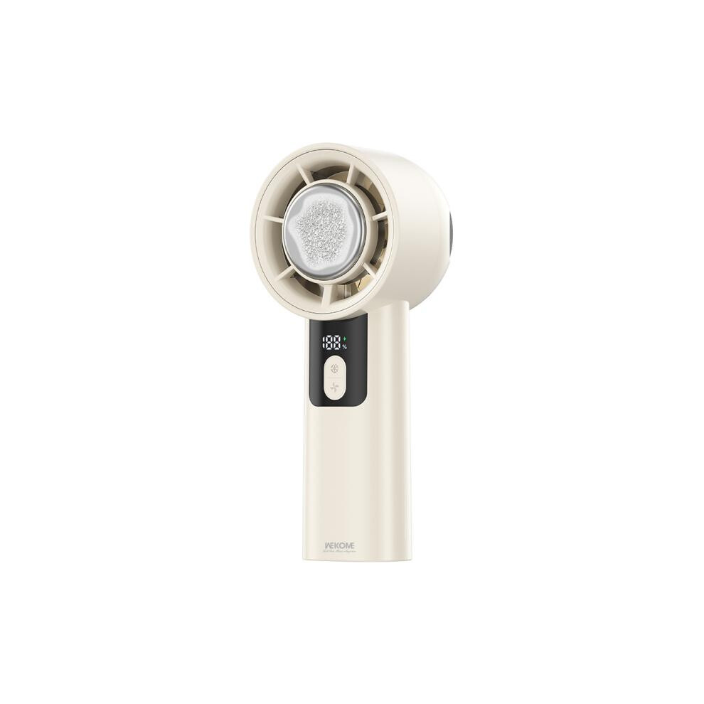 Wk Wt-F27 Geefon High-Speed Cooling Handheld Fan(Beige)Hy Beige 6485316819104