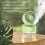 OM008 Desktop Foldable Spray Humidification Mini USB Water Cooling Fan(Mousse Green)HY 5