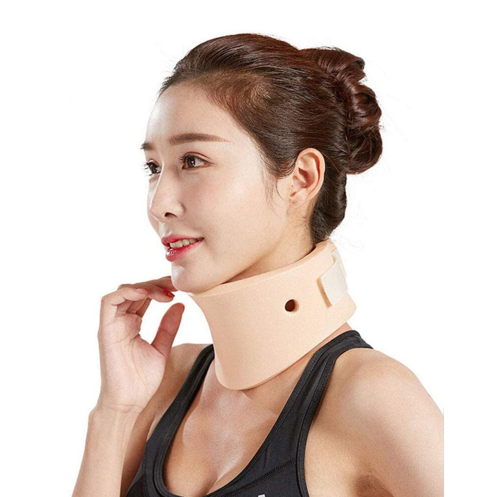 Soft Foam Neck Brace for Instant Neck Pain Relief, Adjustable Cervical Collar Support for Sleeping