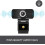 Full HD 1080p Webcam with Microphone, Plug and Play Setup for Laptop and Desktop Computers, Automatic Light Correction, and Privacy Shutter 4