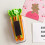 Clips criativos com tema de vegetais, design ergonômico e magnético para casa e escritório (pacote com 5) 5