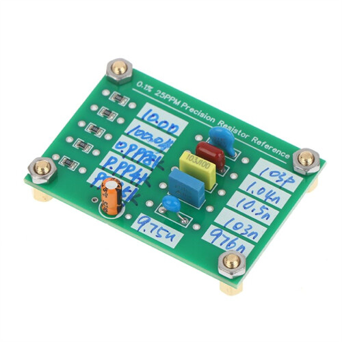 1Pc Precisionable Reference Resistor/Capacitor Board 10V - for AD584 & LM399 Module Multimeter Calibration Tool 2