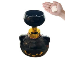 Black Cat Paw Foaming Soap Dispenser, Refillable Pump Bottle with PawShaped Foam for Bathroom and Kitchen, Cute Gift for Cat Lovers