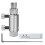 Pipe Extractor Tool Pipe Nipple Extractor Set Pipe Remover Kit Broken Pipe Thread Remover Fits 1/2" to 1" Pipe Capacity 1