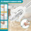 Sponge Mop, Roller Sponge Mop, PVA Sponge Mop with Adjustable Handle, Self Wringing Mop 2