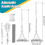 Sponge Mop, Roller Sponge Mop, PVA Sponge Mop with Adjustable Handle, Self Wringing Mop 4
