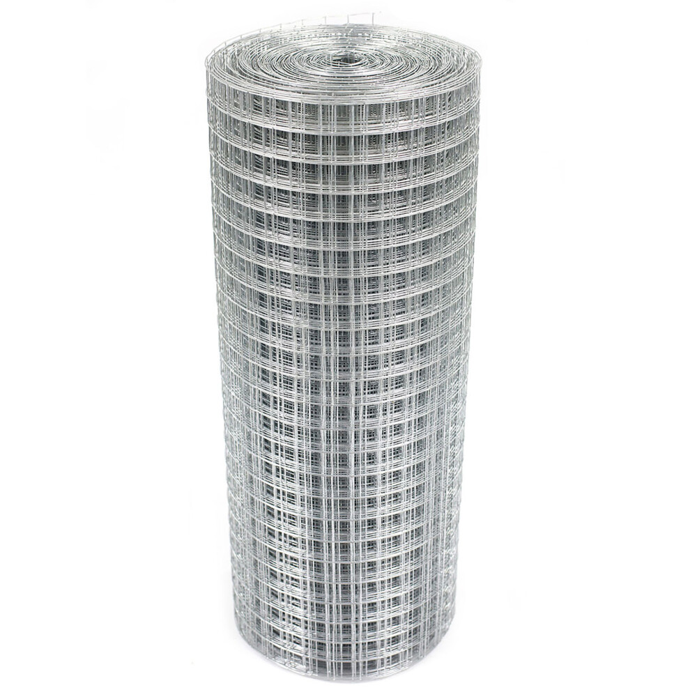 Welded Wire Mesh 1In X 1In X 48In X 15M Galvanised 5060164215684