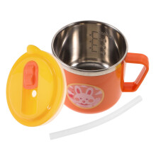 Kids Insulated Water Bottle with Straw Lid, Durable Stainless Steel Leakproof Cup for School