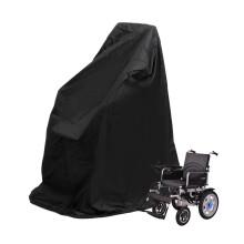 Heavy Duty Waterproof Wheelchair Cover 210D Oxford Fabric Rain Dust Protection for Outdoor Storage