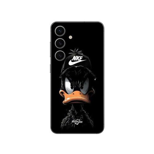 Nike Custodia per telefono - Nike - Samsung Galaxy S24 - Morbida - Silicone - Nera