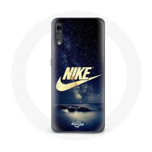 Coque - Nike - Huawei P20 - Gouden Logo - Sterrennacht - Zacht