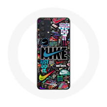 Coque - Nike - Galaxy A32 4G - Kleurrijk - Just do it - Soepel in siliconen plastiek