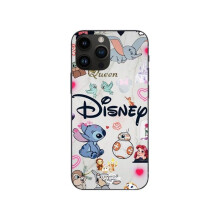 Funda de teléfono - Disney - Iphone 12 Pro - Flexible - Silicona - Personajes Stitch Ariel Dumbo