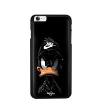 Telefoonhoesje - Nike - Iphone SE 2020 - Flexibel - Siliconen - Donald patroon