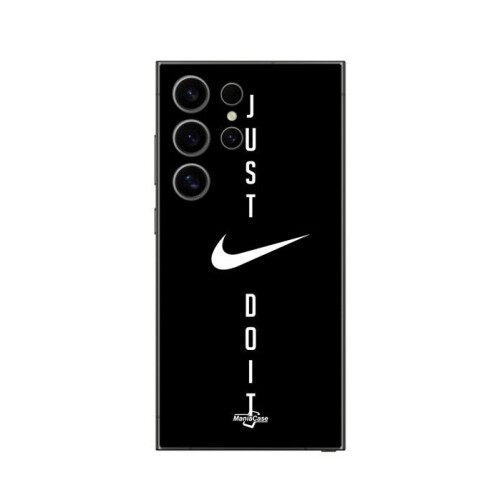 Nike Coque - Nike - Samsung Galaxy S25 Ultra - Silicone - Just do it - Nero