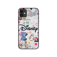Funda de teléfono - Disney - Iphone 11 - Flexible - Silicona - Personajes Stitch Ariel Dumbo