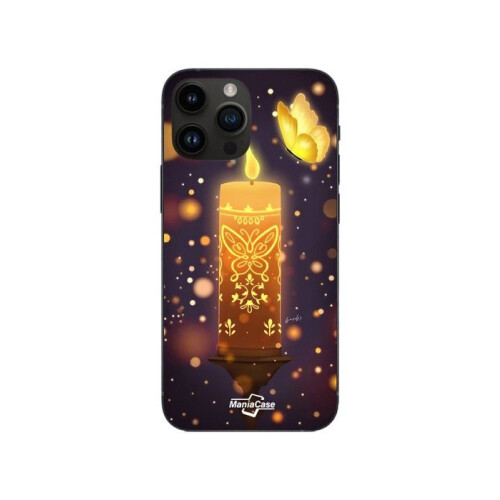 Disney Capa de telefone - Disney - Iphone 12 Pro - Flexível - Silicone - Vela mágica