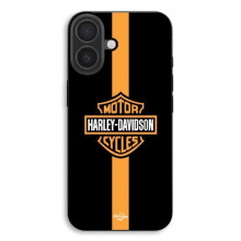 Handyhülle - MANIACASE - iPhone 17 - Silicone TPU - Schwarz - Harley Davidson Motorräder