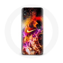 Coque - Nike - Samsung Galaxy A10 - Zacht - Multicolor - Gekleurde Verf