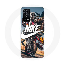 Coque - Nike - A55 4G - Zacht - Wit - Motorwiel