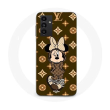 Funda - Disney - Minnie - Samsung Galaxy A13 5G - Flexible - Marrón - Sintético
