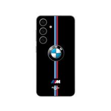 Coque - BMW - Samsung Galaxy S24 FE - Flexibel - Schwarz - Logo M