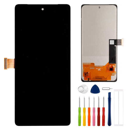 Screen Replacement 6.3 Inch LCD Display Assembly with Tools No Fingerprint Support for Google Pixel 7