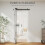 Homcom Puerta Plegable Corredera Blanco 90 x 3.5 x 210 cm 4