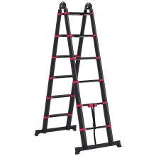 Escalera Plegable Bicolor 379 x 67.5 x 11 cm