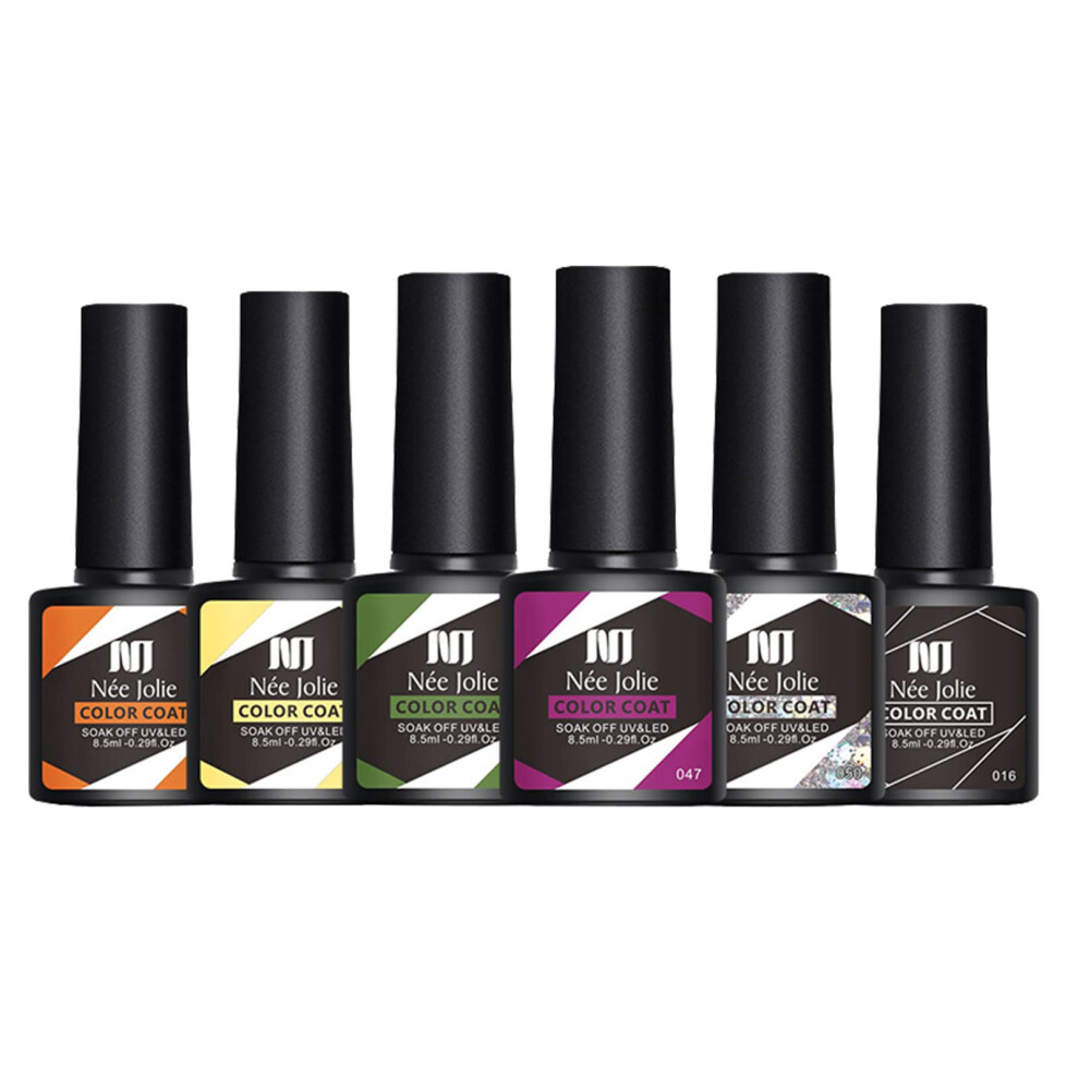 Gel Nail Polish Set for Girls Ages 10â12, No Lamp Needed, Quick Dry MultiâColor Salon Finish